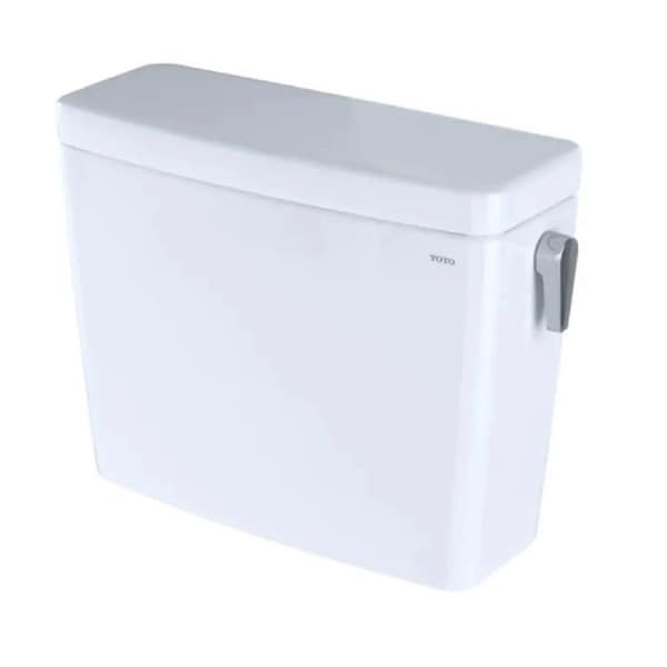 Drake 1.28 GPF Toilet Tank Only with Right-Hand Trip Lever, Less Seat, Cotton